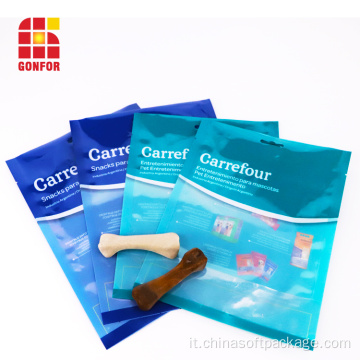 Carrefour Dog Treat Bag con finestra trasparente